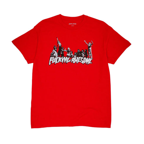 Fucking Awesome - Hug the Earth Tee (Red)